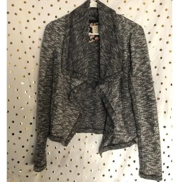 🌟HOST PICK🌟Anthropologie Saturday Sunday Marled Snap Cardigan Size Small - Picture 3 of 6